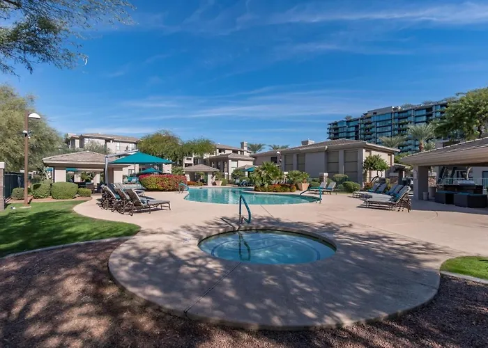 Pure Furnished Two Bed Apts Pool Gym Quarter Kierland Commons Apartment Scottsdale